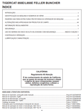 Download Complete Operator/User Manual PDF For Tigercat 855E Feller Buncher | Serial No. (85513001-85514000) - Portuguese