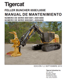 Tigercat 855E Feller Buncher Service Repair Manual (85513001-85514000) - PDF File Download