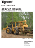 Tigercat 610C Skidder Service Repair Manual (6100301-6101100, 6100701-6101100) - PDF File Download