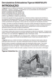 Download Complete Operator/User Manual PDF For Tigercat 860 Feller Buncher | Serial No. (8600501-86011499) - Portuguese