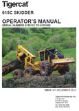 Tigercat 615C Skidder Operator/User Manual (6150101-6151000) - PDF File Download