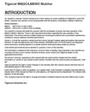 Introduction Safety Using High Speed Disc Saws Safely Controls And Operation Lubrication And Maintenance