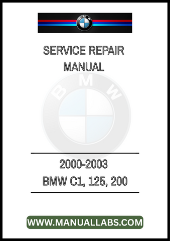 UNLOCK THE FULL POTENTIAL OF YOUR 2000-2003 BMW C1 WITH OUR COMPREHENSIVE SERVICE REPAIR MANUAL, AVAILABLE IN A CONVENIENT PDF FORMAT. THIS ESSENTIAL GUIDE IS DESIGNED TO PROVIDE YOU WITH DETAILED INSTRUCTIONS AND INSIGHTS, ENSURING THAT YOU CAN PERFORM MAINTENANCE AND REPAIRS WITH CONFIDENCE. 

INSIDE, YOU'LL FIND STEP-BY-STEP PROCEDURES, WIRING DIAGRAMS, AND TROUBLESHOOTING TIPS TAILORED SPECIFICALLY FOR THE BMW C1 125 AND 200 MODELS. WHETHER YOU'RE A SEASONED MECHANIC OR A DIY ENTHUSIAST, THIS MANUAL EQU