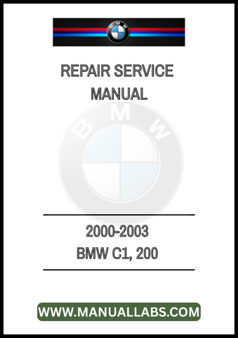 UNLOCK THE FULL POTENTIAL OF YOUR 2000-2003 BMW C1 200 WITH OUR COMPREHENSIVE REPAIR SERVICE MANUAL IN PDF FORMAT. THIS ESSENTIAL GUIDE IS DESIGNED TO PROVIDE YOU WITH DETAILED INSTRUCTIONS AND INSIGHTS, ENSURING THAT YOU CAN TACKLE ANY REPAIR OR MAINTENANCE TASK WITH CONFIDENCE. 

WITH STEP-BY-STEP PROCEDURES, CLEAR DIAGRAMS, AND TROUBLESHOOTING TIPS, THIS MANUAL COVERS EVERYTHING FROM ROUTINE MAINTENANCE TO COMPLEX REPAIRS. WHETHER YOU'RE A SEASONED MECHANIC OR A DIY ENTHUSIAST, YOU'LL FIND THE INFORMATIO