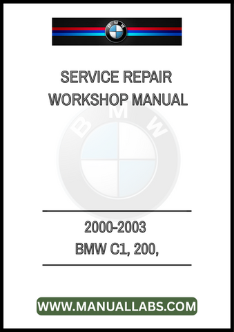 UNLOCK THE FULL POTENTIAL OF YOUR 2000-2003 BMW C1 WITH OUR COMPREHENSIVE SERVICE REPAIR WORKSHOP MANUAL IN PDF FORMAT. THIS ESSENTIAL GUIDE IS DESIGNED TO PROVIDE YOU WITH DETAILED INSTRUCTIONS AND INSIGHTS, ENSURING THAT YOU CAN PERFORM MAINTENANCE AND REPAIRS WITH CONFIDENCE.

FEATURING STEP-BY-STEP PROCEDURES, WIRING DIAGRAMS, AND TROUBLESHOOTING TIPS, THIS MANUAL COVERS EVERYTHING FROM ROUTINE SERVICE TASKS TO COMPLEX REPAIRS. WHETHER YOU'RE A SEASONED MECHANIC OR A DIY ENTHUSIAST, YOU'LL FIND THE INFO