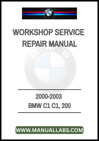 DON’T LET MINOR PROBLEMS TURN INTO MAJOR HEADACHES. EQUIP YOURSELF WITH THE 2000-2003 BMW C1 WORKSHOP SERVICE REPAIR MANUAL TODAY AND ENSURE YOUR VEHICLE REMAINS IN PEAK CONDITION. DOWNLOAD YOUR PDF FILE NOW AND TAKE THE FIRST STEP TOWARDS HASSLE-FREE MAINTENANCE AND REPAIR!