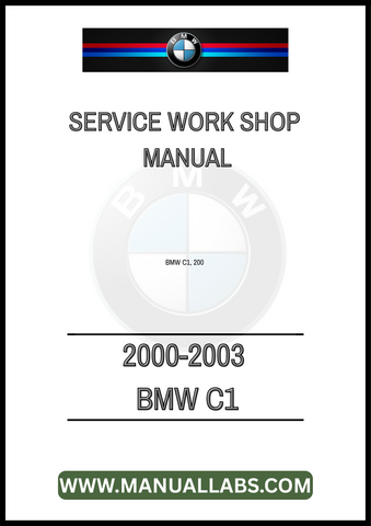 UNLOCK THE FULL POTENTIAL OF YOUR 2000-2003 BMW C1 WITH OUR COMPREHENSIVE FACTORY SERVICE WORKSHOP MANUAL IN PDF FORMAT. THIS ESSENTIAL GUIDE PROVIDES DETAILED INSTRUCTIONS AND SPECIFICATIONS, ENSURING YOU HAVE EVERYTHING YOU NEED FOR MAINTENANCE AND REPAIRS AT YOUR FINGERTIPS.

DESIGNED FOR BOTH DIY ENTHUSIASTS AND PROFESSIONAL MECHANICS, THIS MANUAL COVERS ALL ASPECTS OF YOUR BMW C1, FROM ENGINE DIAGNOSTICS TO ELECTRICAL SYSTEMS. WITH CLEAR DIAGRAMS AND STEP-BY-STEP PROCEDURES, YOU CAN CONFIDENTLY TACKLE 