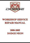 2000-2005 DODGE NEON WORKSHOP SERVICE REPAIR MANUAL - PDF