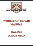 2000-2005 DODGE NEON WORKSHOP REPAIR MANUAL - PDF