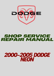 2000-2005 DODGE NEON SHOP SERVICE REPAIR MANUAL - PDF  