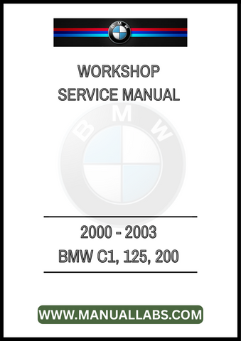 DON'T LET MECHANICAL PROBLEMS HOLD YOU BACK. INVEST IN THE 2000-2003 BMW C1 125/200 WORKSHOP SERVICE MANUAL TODAY AND EXPERIENCE THE PEACE OF MIND THAT COMES WITH HAVING EXPERT KNOWLEDGE AT YOUR FINGERTIPS. DOWNLOAD YOUR PDF FILE NOW AND KEEP YOUR RIDE IN TOP CONDITION!