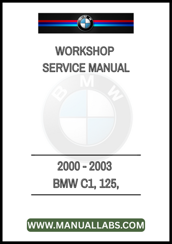 UNLOCK THE FULL POTENTIAL OF YOUR 2000 - 2003 BMW C1, 125 WITH OUR COMPREHENSIVE WORKSHOP SERVICE MANUAL IN PDF FORMAT. THIS ESSENTIAL GUIDE IS DESIGNED TO PROVIDE YOU WITH DETAILED INSTRUCTIONS AND INSIGHTS, ENSURING THAT YOU CAN PERFORM MAINTENANCE AND REPAIRS WITH CONFIDENCE.

INSIDE THIS MANUAL, YOU'LL FIND STEP-BY-STEP PROCEDURES, WIRING DIAGRAMS, AND TROUBLESHOOTING TIPS TAILORED SPECIFICALLY FOR YOUR BMW C1. WHETHER YOU'RE A SEASONED MECHANIC OR A DIY ENTHUSIAST, THIS RESOURCE WILL HELP YOU SAVE TIME