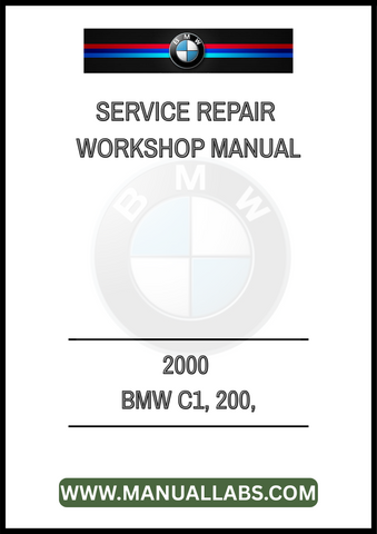 UNLOCK THE FULL POTENTIAL OF YOUR 2000 BMW C1 WITH OUR COMPREHENSIVE SERVICE REPAIR WORKSHOP MANUAL IN PDF FORMAT. THIS ESSENTIAL GUIDE IS DESIGNED TO PROVIDE YOU WITH DETAILED INSTRUCTIONS AND INSIGHTS, ENSURING THAT YOU CAN PERFORM MAINTENANCE AND REPAIRS WITH CONFIDENCE.

2FEATURING STEP-BY-STEP PROCEDURES, WIRING DIAGRAMS, AND TROUBLESHOOTING TIPS, THIS MANUAL COVERS EVERYTHING FROM ROUTINE SERVICE TO COMPLEX REPAIRS. WHETHER YOU'RE A SEASONED MECHANIC OR A DIY ENTHUSIAST, YOU'LL FIND THE INFORMATION YO
