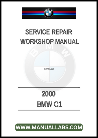 UNLOCK THE FULL POTENTIAL OF YOUR 2000 BMW C1 WITH OUR COMPREHENSIVE SERVICE REPAIR WORKSHOP MANUAL IN PDF FORMAT. THIS ESSENTIAL GUIDE IS DESIGNED TO PROVIDE YOU WITH DETAILED INSTRUCTIONS AND INSIGHTS, ENSURING THAT YOU CAN PERFORM MAINTENANCE AND REPAIRS WITH CONFIDENCE AND PRECISION.

FEATURING STEP-BY-STEP PROCEDURES, WIRING DIAGRAMS, AND TROUBLESHOOTING TIPS, THIS MANUAL COVERS EVERYTHING FROM ROUTINE SERVICE CHECKS TO COMPLEX REPAIRS. WHETHER YOU'RE A SEASONED MECHANIC OR A DIY ENTHUSIAST, YOU'LL FIN
