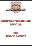2000 DODGE DAKOTA SHOP SERVICE REPAIR MANUAL - PDF