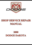 2000 DODGE DAKOTA SHOP SERVICE REPAIR MANUAL - PDF