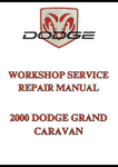 2000 DODGE GRAND CARAVAN WORKSHOP SERVICE REPAIR MANUAL - PDF