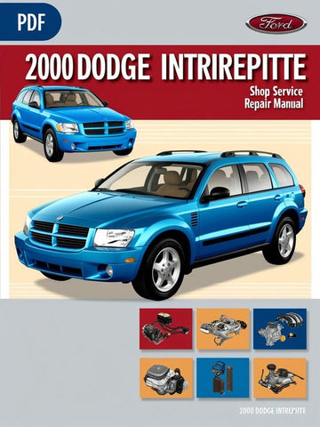 2000 DODGE INTREPID SHOP SERVICE REPAIR MANUAL - PDF