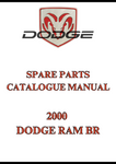 2000 DODGE RAM BR SPARE PARTS CATALOGUE MANUAL - PDF