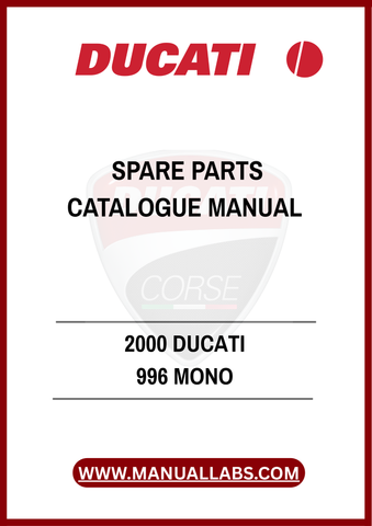 DON'T MISS OUT ON THE OPPORTUNITY TO OWN THIS ESSENTIAL TOOL FOR YOUR DUCATI 996 MONO. DOWNLOAD YOUR PDF MANUAL TODAY AND TAKE THE FIRST STEP TOWARDS MAINTAINING