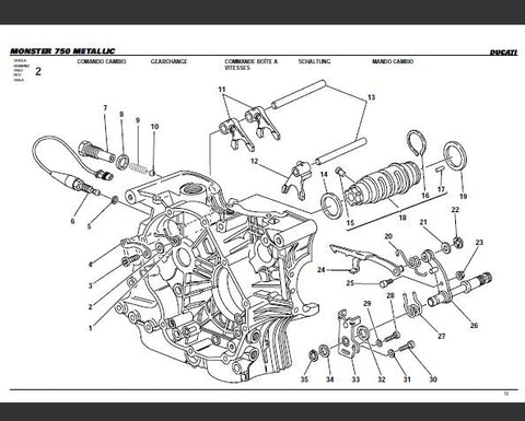 UNLOCK THE FULL POTENTIAL OF YOUR 2000 DUCATI MONSTER 750 WITH OUR COMPREHENSIVE METALLIC PARTS CATALOGUE MANUAL IN PDF FORMAT.