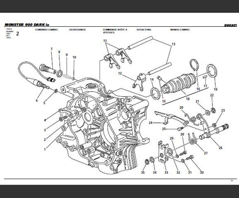 UNLOCK THE FULL POTENTIAL OF YOUR 2000 DUCATI MONSTER 900 DARK WITH OUR COMPREHENSIVE PARTS CATALOGUE MANUAL IN PDF FORMAT. 