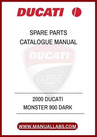 DON'T LET A MISSING PART HOLD YOU BACK FROM ENJOYING YOUR RIDE. INVEST IN THE 2000 DUCATI MONSTER 900 DARK SPARE PARTS CATALOGUE MANUAL TODAY AND GAIN ACCESS TO INVALUABLE