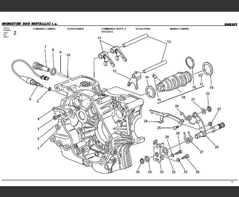 UNLOCK THE FULL POTENTIAL OF YOUR 2000 DUCATI MONSTER 900 WITH OUR COMPREHENSIVE METALLIC PARTS CATALOGUE MANUAL IN PDF FORMAT.