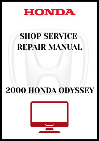 2000 HONDA ODYSSEY SHOP SERVICE REPAIR MANUAL - PDF