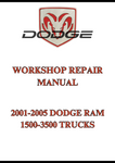2001-2005 DODGE RAM 1500-3500 TRUCKS WORKSHOP REPAIR MANUAL - PDF