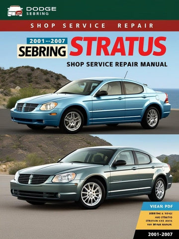 2001-2007 DODGE SEBRING STRATUS SHOP SERVICE REPAIR MANUAL - PDF