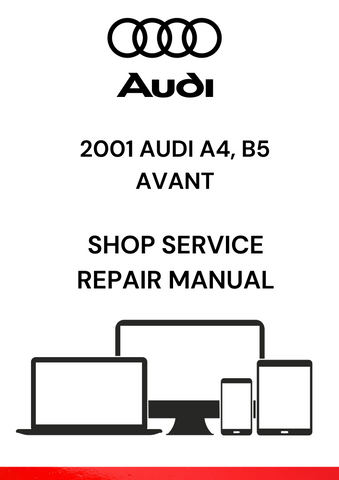 DISCOVER THE COMPREHENSIVE PDF SERVICE REPAIR MANUAL FOR THE 2001 AUDI A4 B5 AVANT. GET EXPERT GUIDANCE FOR MAINTENANCE AND REPAIRS IN ONE CONVENIENT RESOURCE.
