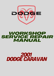 2001 DODGE CARAVAN WORKSHOP SERVICE REPAIR MANUAL - PDF