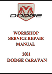 2001 DODGE CARAVAN WORKSHOP SERVICE REPAIR MANUAL - PDF