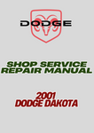 2001 DODGE DAKOTA SHOP SERVICE REPAIR MANUAL - PDF  