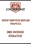 2001 DODGE STRATUS SHOP SERVICE REPAIR MANUAL - PDF