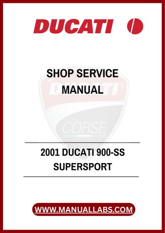 INVEST IN YOUR DUCATI'S LONGEVITY AND PERFORMANCE WITH THIS INDISPENSABLE RESOURCE. DOWNLOAD THE 2001 DUCATI 900-SS SUPERSPORT SHOP SERVICE MANUAL TODAY AND TAKE THE