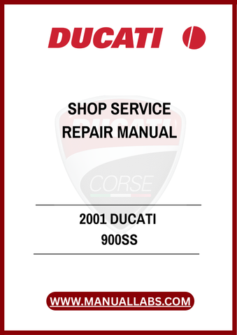 DON'T LET MECHANICAL ISSUES HOLD YOU BACK. INVEST IN THE 2001 DUCATI 900SS SHOP SERVICE REPAIR MANUAL TODAY AND GAIN THE CONFIDENCE TO HANDLE ANY REPAIR OR MAINTENANCE
