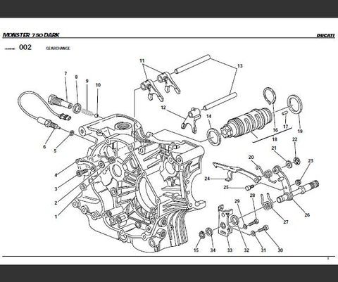 UNLOCK THE FULL POTENTIAL OF YOUR 2001 DUCATI MONSTER 750 DARK WITH OUR COMPREHENSIVE PARTS CATALOGUE MANUAL IN PDF FORMAT. 