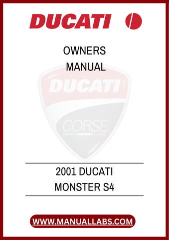 DON'T MISS OUT ON THE OPPORTUNITY TO ENHANCE YOUR OWNERSHIP EXPERIENCE. DOWNLOAD THE 2001 DUCATI MONSTER S4 OWNER'S MANUAL TODAY AND UNLOCK THE FULL POTENTIAL