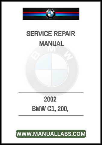 UNLOCK THE FULL POTENTIAL OF YOUR 2002 BMW C1 200 WITH OUR COMPREHENSIVE FACTORY SERVICE REPAIR MANUAL IN PDF FORMAT. THIS ESSENTIAL GUIDE IS DESIGNED TO PROVIDE YOU WITH DETAILED INSIGHTS AND STEP-BY-STEP INSTRUCTIONS FOR MAINTENANCE, REPAIRS, AND TROUBLESHOOTING, ENSURING YOUR SCOOTER REMAINS IN PEAK CONDITION.

WITH EASY NAVIGATION AND CLEAR ILLUSTRATIONS, THIS MANUAL COVERS EVERYTHING FROM ROUTINE SERVICE CHECKS TO COMPLEX REPAIRS. WHETHER YOU'RE A SEASONED MECHANIC OR A DIY ENTHUSIAST, YOU'LL FIND THE 