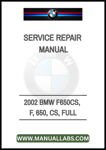 SCOPRI IL MANUALE DI RIPARAZIONE COMPLETO PER LA BMW F650CS DEL 2002, UN PDF ESSENZIALE PER OGNI APPASSIONATO DI MOTO. QUESTO MANUALE DETTAGLIATO OFFRE ISTRUZIONI PASSO-PASSO PER LA MANUTENZIONE E LA RIPARAZIONE, GARANTENDO CHE LA TUA MOTO RIMANGA IN PERFETTE CONDIZIONI.