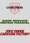 2002 DODGE CARAVAN FACTORY