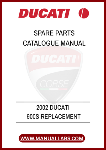 DON'T LET A MISSING PART HOLD YOU BACK FROM ENJOYING YOUR RIDE. INVEST IN THE 2002 DUCATI 900S REPLACEMENT SPARE PARTS CATALOGUE MANUAL TODAY AND GAIN ACCESS TO ESSENTIAL