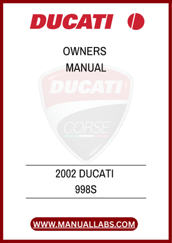 WHETHER YOU'RE LOOKING TO ENHANCE YOUR RIDING SKILLS OR PERFORM ROUTINE MAINTENANCE, THE 2002 DUCATI 998S OWNER'S MANUAL IS YOUR GO-TO GUIDE. DON'T MISS OUT ON THE