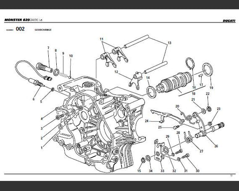 UNLOCK THE FULL POTENTIAL OF YOUR 2002 DUCATI MONSTER 620 DARK WITH OUR COMPREHENSIVE PARTS CATALOGUE MANUAL IN PDF FORMAT.