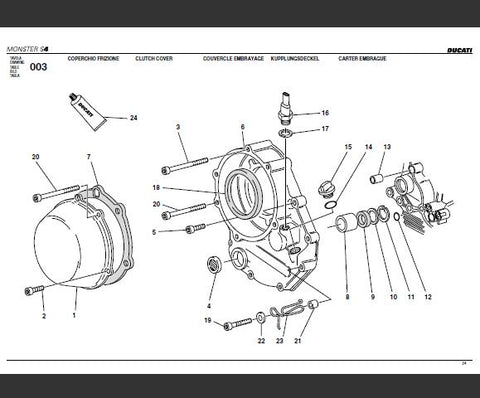 UNLOCK THE FULL POTENTIAL OF YOUR 2002 DUCATI MONSTER S4 WITH OUR COMPREHENSIVE PARTS CATALOGUE MANUAL IN PDF FORMAT. 