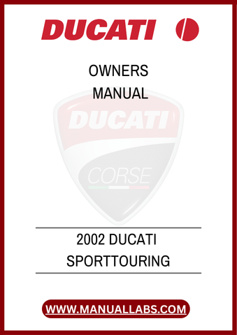 DON'T MISS OUT ON THE OPPORTUNITY TO MAXIMIZE YOUR DUCATI EXPERIENCE. DOWNLOAD THE 2002 DUCATI SPORT TOURING OWNER'S MANUAL TODAY AND RIDE WITH CONFIDENCE, KNOWING 