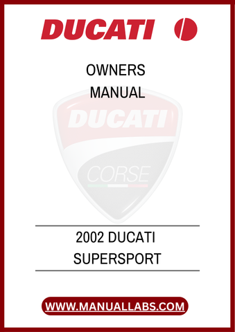 DON'T MISS OUT ON THE OPPORTUNITY TO ENHANCE YOUR OWNERSHIP EXPERIENCE. DOWNLOAD THE 2002 DUCATI SUPERSPORT OWNER'S MANUAL TODAY AND EQUIP YOURSELF WITH THE KNOWLEDGE