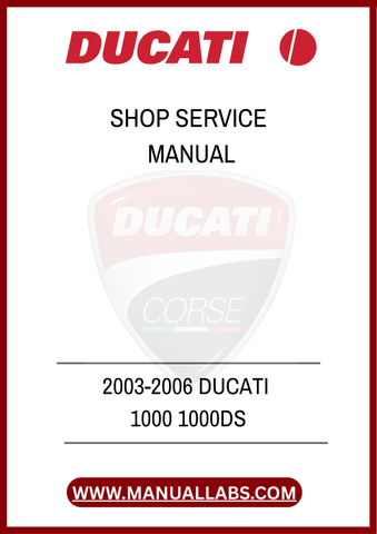 DON'T LET A MINOR ISSUE TURN INTO A MAJOR PROBLEM. EQUIP YOURSELF WITH THE RIGHT TOOLS AND INFORMATION TO MAINTAIN YOUR DUCATI 1000 1000DS EFFECTIVELY. DOWNLOAD